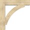 Ekena Millwork Thorton Block Rough Sawn Bracket w/ Offset Brace, Douglas Fir, 8"W x 36"D x 36"H BKT0806X36X36THR05RDF - alternate 4